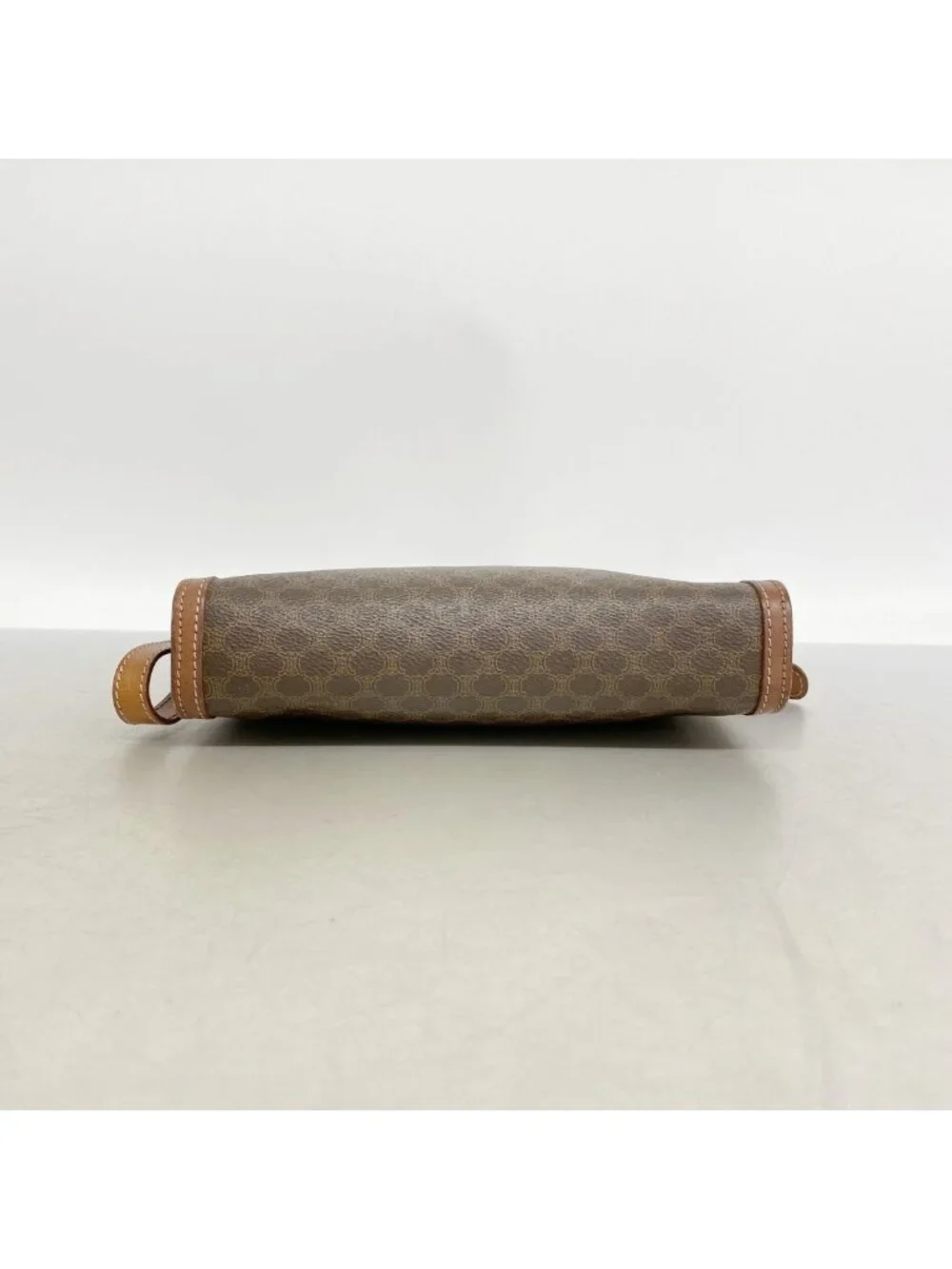 Celine Clutch Macadam Brown Gold